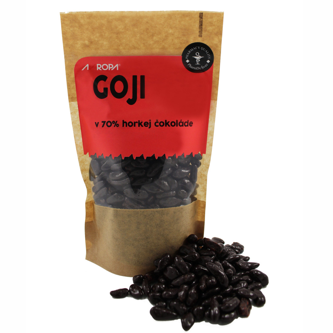 Goji v 70% horkej čokoláde