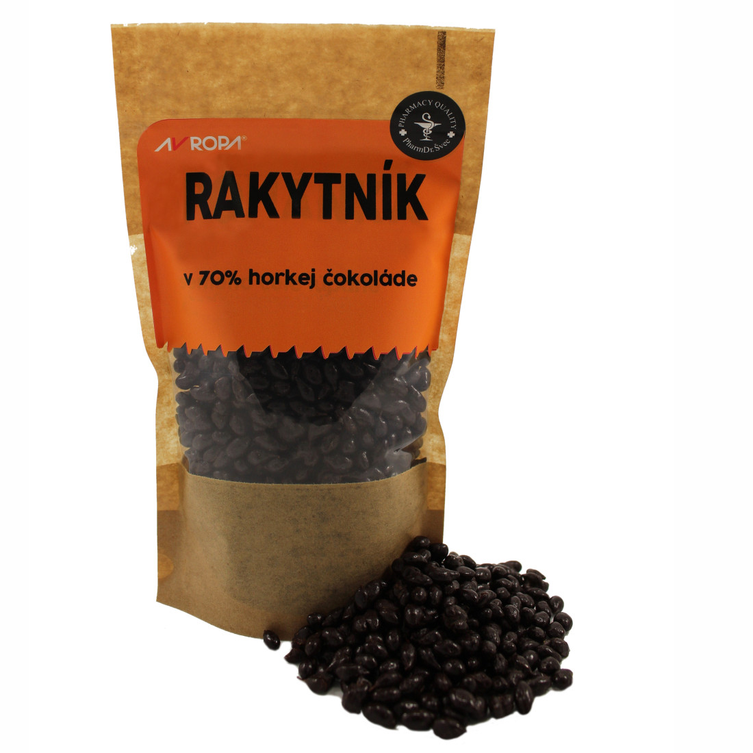Rakytník v 70% horkej čokoláde